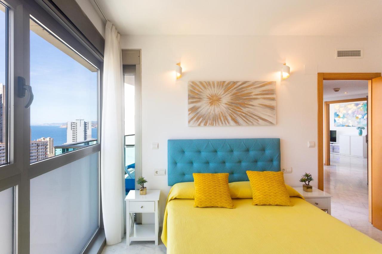 Апартаменты Skyline 11 Sunny Balcony With Stunning Sea Views Бенидорм Экстерьер фото