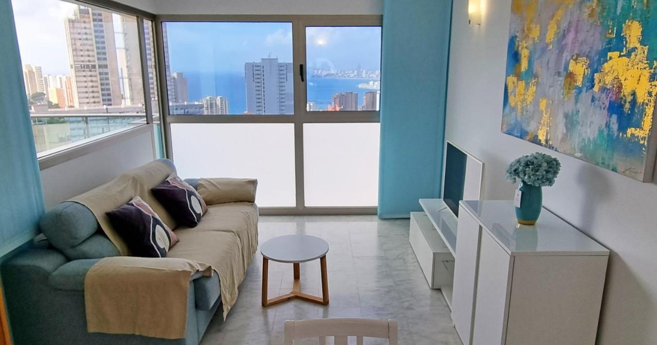Апартаменты Skyline 11 Sunny Balcony With Stunning Sea Views Бенидорм Экстерьер фото