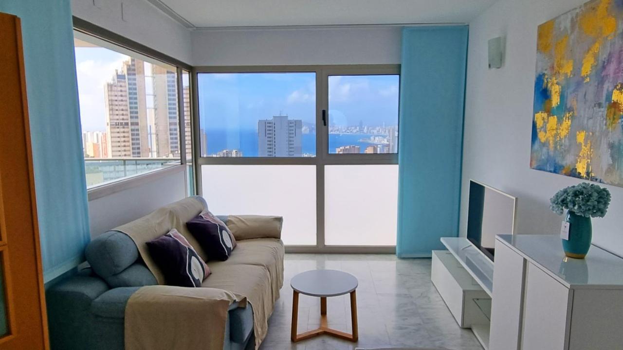 Апартаменты Skyline 11 Sunny Balcony With Stunning Sea Views Бенидорм Экстерьер фото
